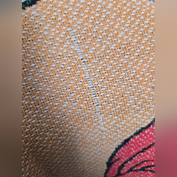 🍯 Vintage Winnie the Pooh Tapestry Throw Blanket | Disney | Woven Fringe - Picture 5 of 5